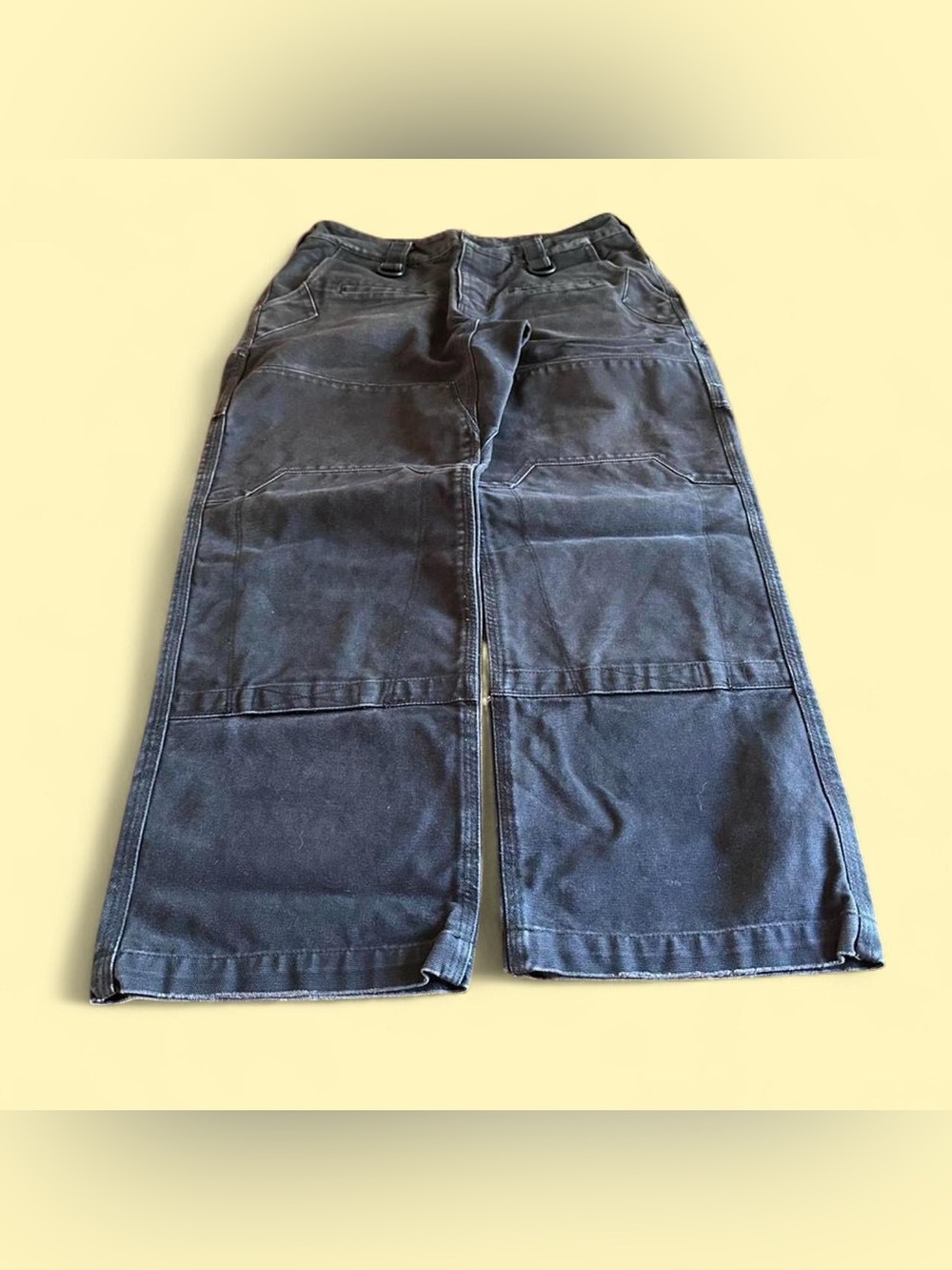 Triple Aught Design Double Knee Canvas Pants Black 34x30 USA